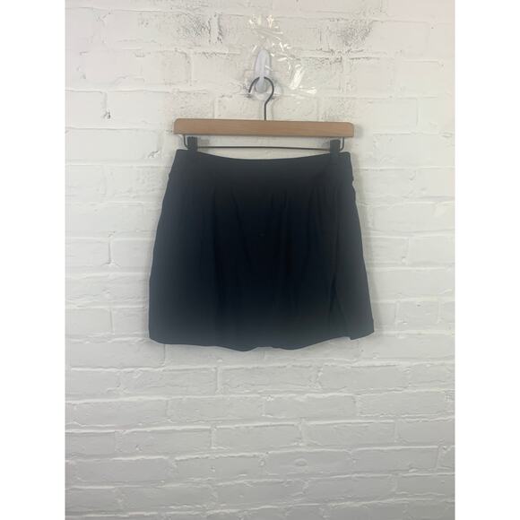 Outdoor Voices Women's Stretch Pull On Pleated Cut out Skort Black Size M - Picture 2 of 5